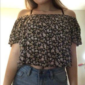 Off the Shoulder Floral Top